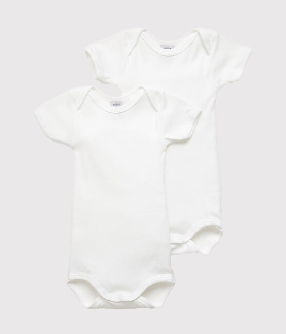 Duo kurzärmelige Baby-Bodys variante 1