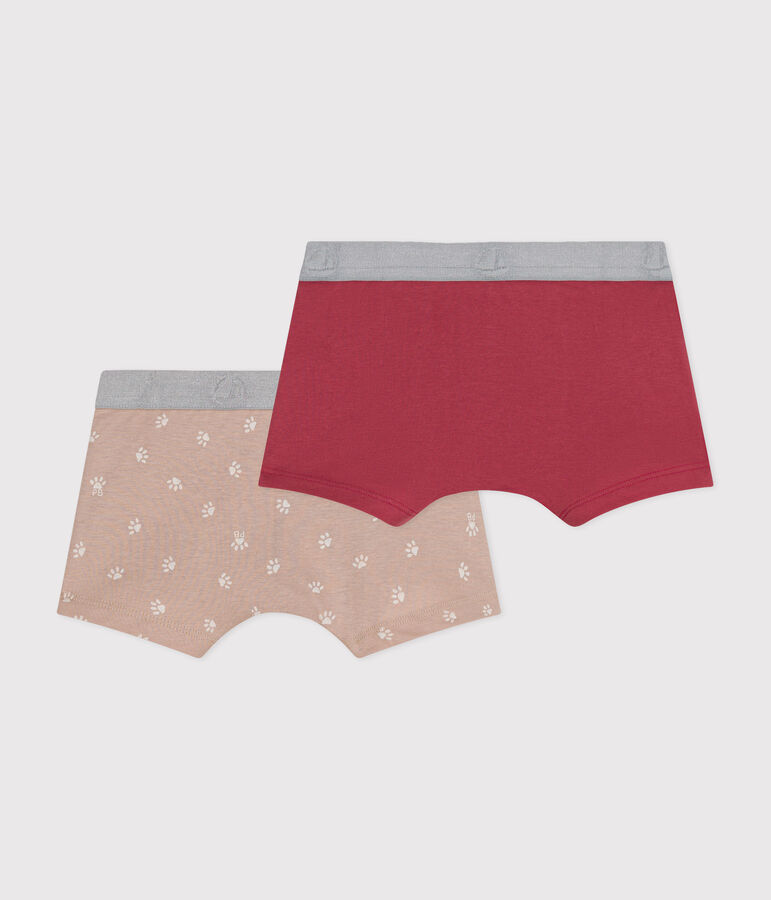 2er-Set Boxershorts aus Baumwolle f&uuml;r Jungen vielfarbig
