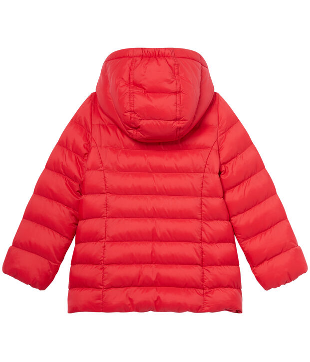 M&auml;dchen-winterjacke mit Kapuze rot