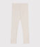 Kinder-Leggings für Mädchen beige MONTELIMAR CHINE