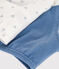 2er-Set Kinder-Bustier aus Baumwolle und Elastan mit Herz-Motiv variante 1