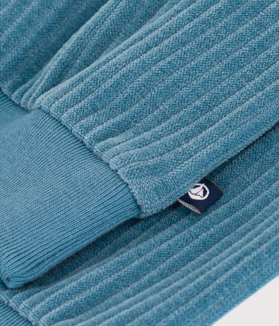 Baby-Sweatshirt aus Nicki blau POLOCHON