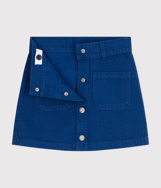 Rock aus Denim Kinder/Mädchen blau INCOGNITO