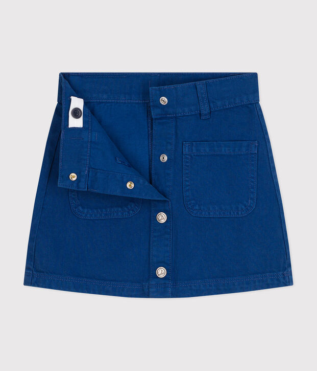 Rock aus Denim Kinder/M&auml;dchen blau