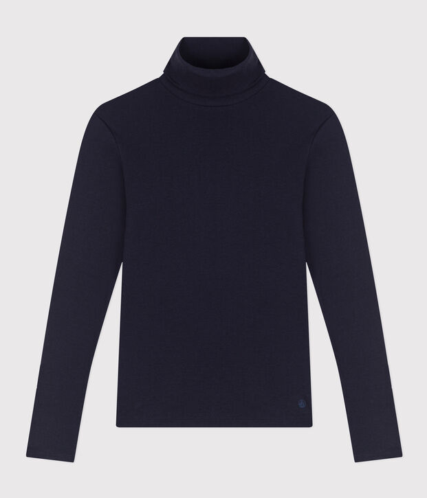 Damen-Rollkragenshirt L'Iconique aus Baumwolle SMOKING