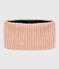 Snood aus Strick mit Fleece-Futter für Jungen und Mädchen rosa SALINE