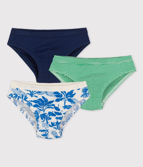 3er-Set Slips aus Baumwolle mit Dschungel-Motiv für Jungen variante 1