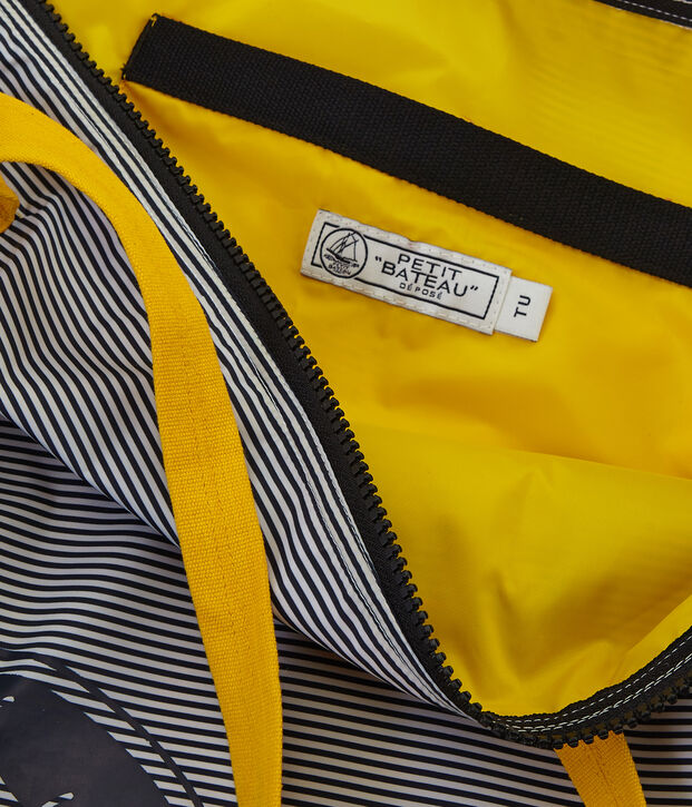 Ultra leichte Tasche blau/weiss