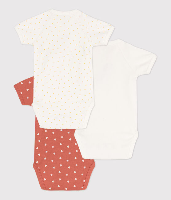 3er-Set kurzärmelige Baby-Bodys aus Baumwolle variante 2