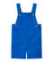 Kurze Baby-Jungen-Latzhose blau PERSE