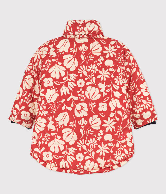 Halblange bedruckte Kinder-Winterjacke für Mädchen CASIMIR/ AVALANCHE