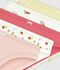 Set Kinder-Slips aus Baumwolle mit Fruchtmotiven vielfarbig