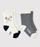 2er-Set Babysocken mit Motiv für Mädchen variante 1