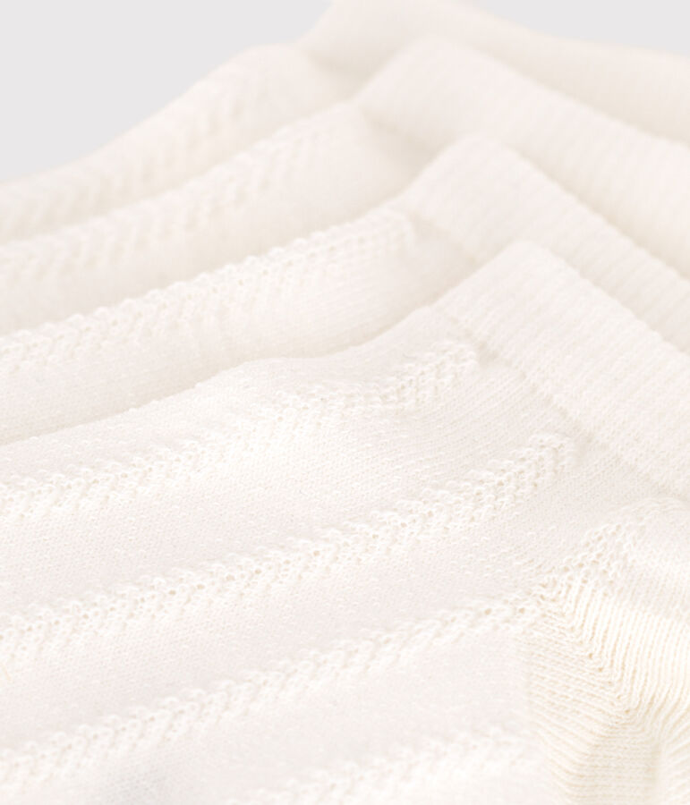 2er-Set Kinder-Socken aus einfarbiger Baumwolle variante 1