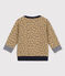 Baby-Teddyjacke aus Molton. beige JERRYCAN/ MULTICO