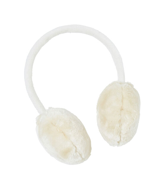 Ohrenschützer für Mädchen weiss MARSHMALLOW