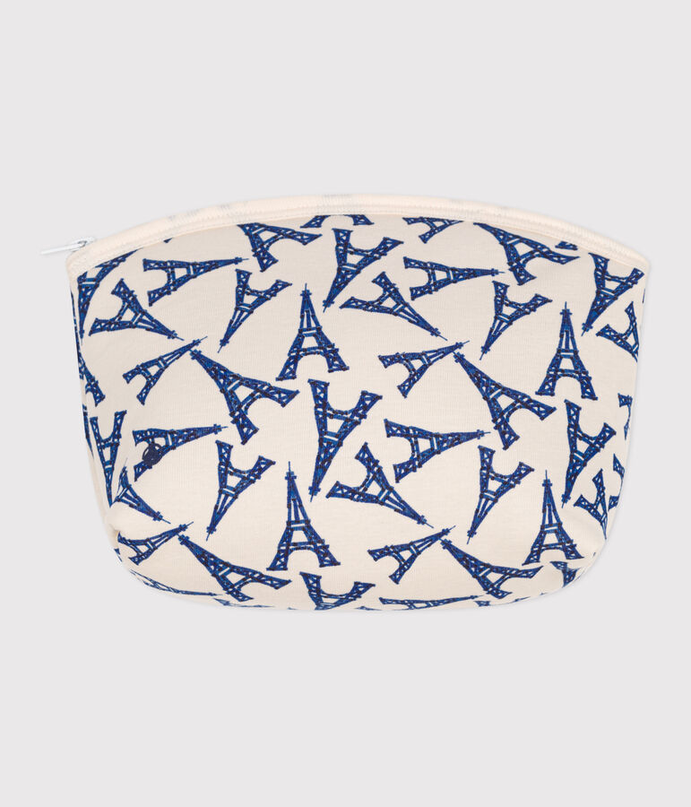 Kulturbeutel Paris naturfarben/vielfarbig
