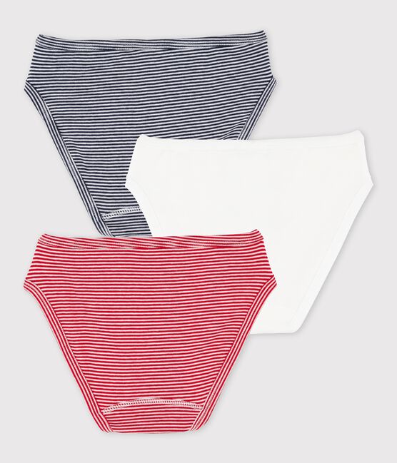 3er-Set Slips für Mädchen variante 1