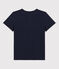 T-Shirt LE DROIT aus Baumwolle mit Rundhalsausschnitt blau SMOKING