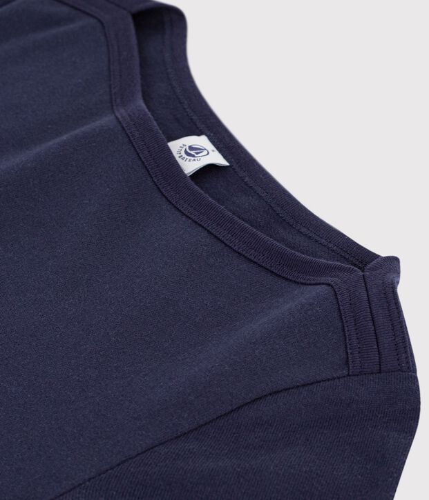 Langes Damen-Kleid aus Baumwolle SMOKING