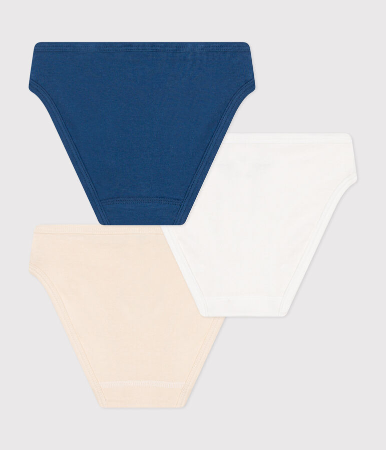 Lot de 3 culottes en coton enfant vielfarbig