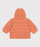 Baby-Anorak mit Fleece-Futter rosa SIENNA