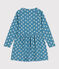 Kinderkleid aus Doppeljersey mit Blumenprint für Mädchen POLOCHON/ MULTICO