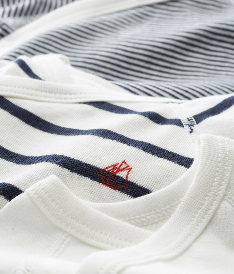 Trio Baby-Bodys f&uuml;r Neugeborene, Unisex vielfarbig