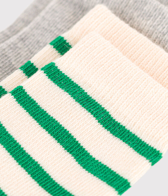 2er-Set gestreifte Babysocken aus Baumwolle variante 2