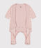 Bodyjama aus Nicki mit kleinen Herzen für Babys rosa SALINE/ ROSEWOOD