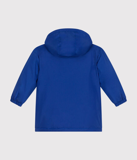 Warme Kinder-Windjacke für Jungen blau CALVIN