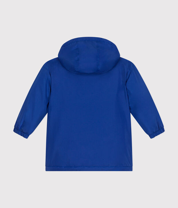 Warme Kinder-Windjacke f&uuml;r Jungen blau