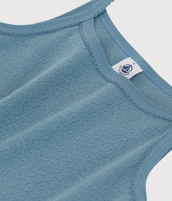 Trägershirt L’ICONIQUE aus Baumwolle für Damen blau ROVER