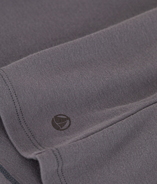 T-Shirt L&rsquo;ICONIQUE aus Baumwolle mit rundem Ausschnitt f&uuml;r Damen grau
