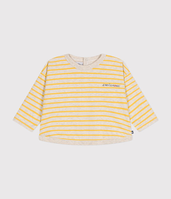 Langärmeliges Baby-T-Shirt aus Doppeljersey MONTELIMAR/ DAISY