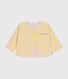 Langärmeliges Baby-T-Shirt aus Doppeljersey