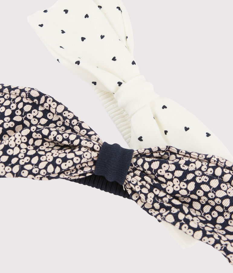 Set aus 2 Baby-Haarb&auml;ndern f&uuml;r M&auml;dchen variante 1