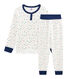 Molton-Pyjama mit hoch geschnittenem Bund für kleine Jungen