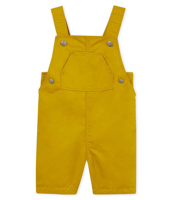 Baby-kurzlatzhose aus twill jungen grün BAMBOO