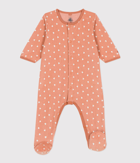Bedruckter Strampler aus Nicki SIENNA/ MARSHMALLOW