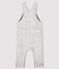 Lange Baby-Latzhose für Jungen grau BELUGA CHINE