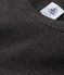 T-Shirt L’ICONIQUE mit rundem Ausschnitt aus Bio-Baumwolle für Damen grau CITY CHINE