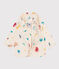 Baby-Windjacke aus recyceltem Polyester mit UV-Schutz weiss AVALANCHE/ MULTICO