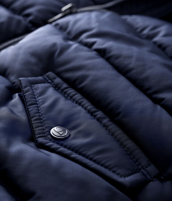 Gesteppter Baby-Anorak für Jungen blau SMOKING