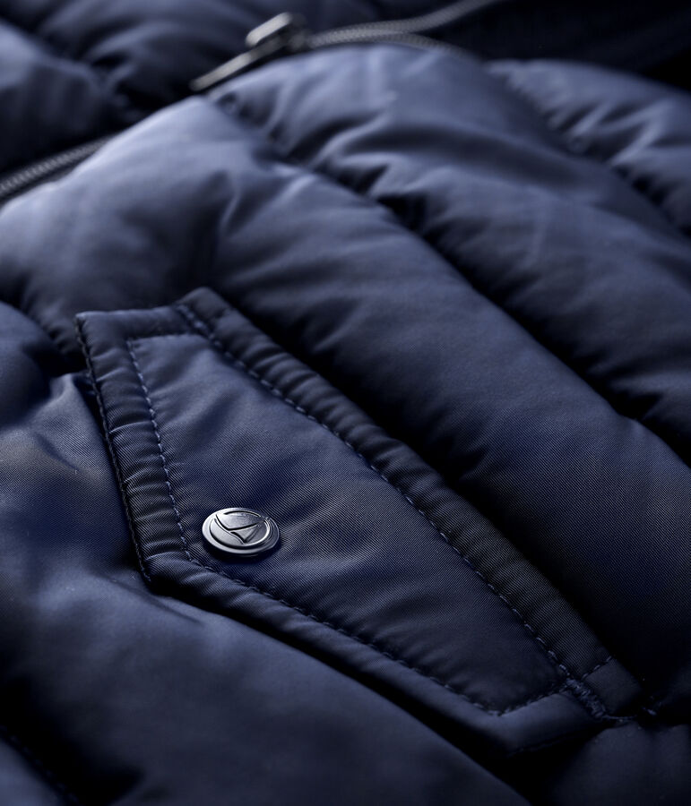 Gesteppter Baby-Anorak f&uuml;r Jungen blau