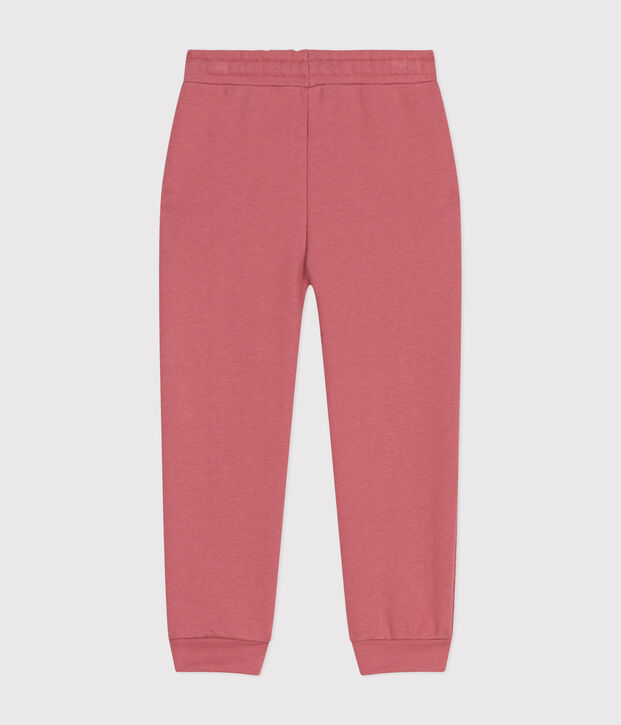 Kinder-Jogginghose aus Molton f&uuml;r M&auml;dchen rosa