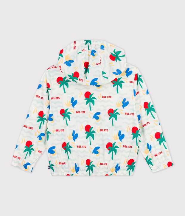 ULTRALEICHTE KINDER-WINDJACKE blau/blau