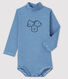 Langärmeliger Baby-Body mit Rollkragen
