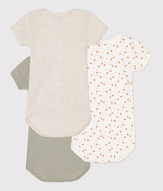 3er-Set kurzärmeligen Baby-Bodys aus Baumwolle variante 1