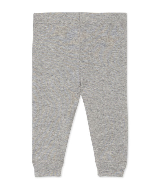 Baby-Mädchen-Leggings grau SUBWAY CHINE